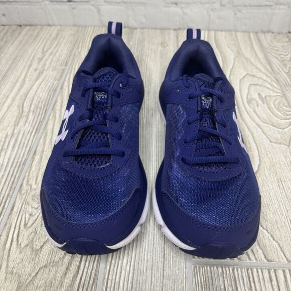 Under Armour Charged Assert 10 Running Shoes Womens 7.5 Blue 3026179-501 New - Picture 3 of 8